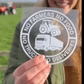 Vinylklistermærke til bil: No Farmers No Food - No Trucks No Deliveries