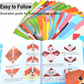 Pedagogiskt DIY-origami för Barn