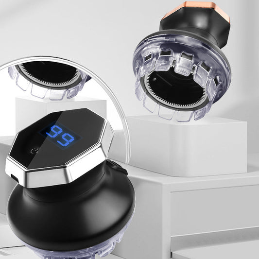 Rund Elektrisk Hårklipper med LED-Display