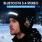 Uppladdningsbar mössa med Bluetooth och ljus