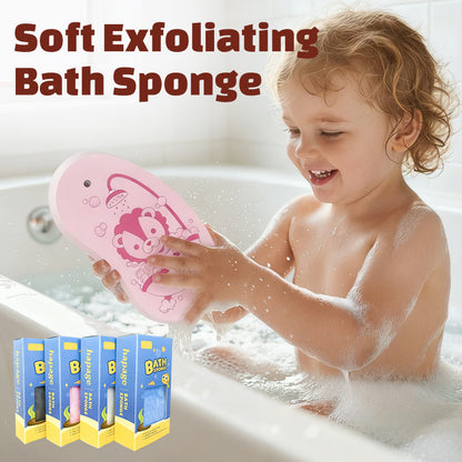 Mjuk exfolierande badsvamp