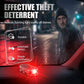 🚗 50% RABATT! ☀️ Solcellsdriven Stöldskyddslampa för Bil – Ljust Skräckvapen, Vandalsäker & Enkel Installation 🔒