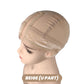 4 × 5 tum U-del perukkappa i mesh med stretch