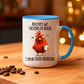 Grinig Kyckling “Good Morning“ Sarkastisk Mugg