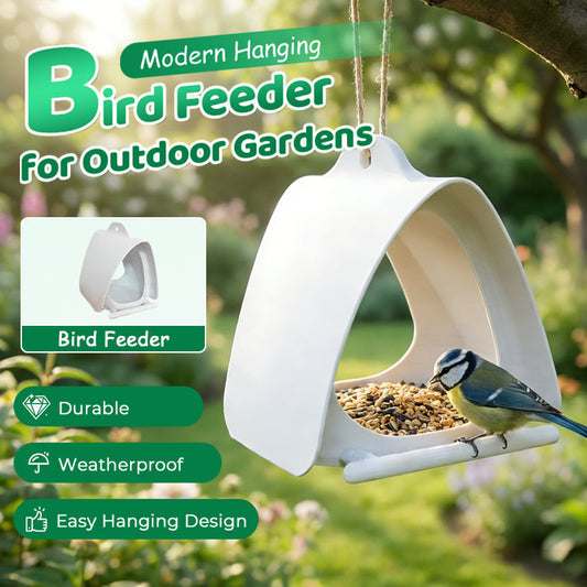 Modern Hängande Fågelmatare för Trädgården