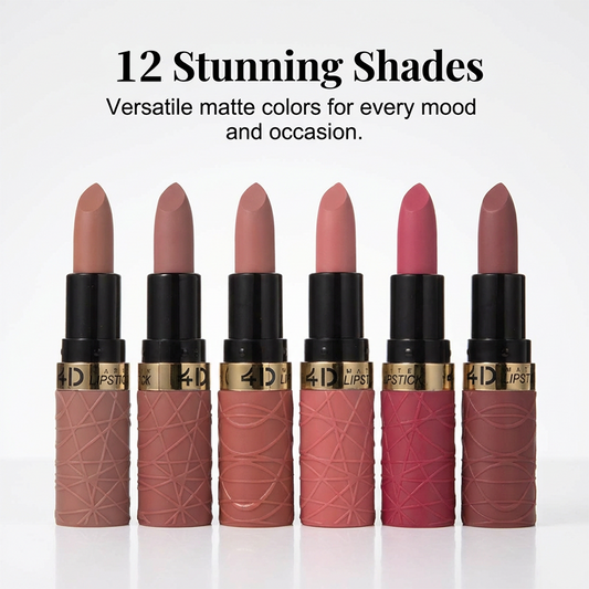 Vatten- och smutsavvisande matt läppstift