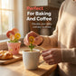 🌸 Måleskeer i keramik med blomstermotiv – søde, præcise og flotte at have stående fremme
