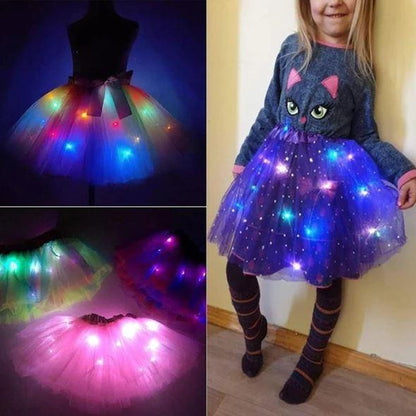 ✨Magisk og lysende LED-tutu-nederdel✨
