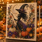 🎃 50 % RABAT NU! Halloween-DIY-sæt med spøgelsesmotiv og perler – komplet sæt med lærred, perler og lim – skab en magisk efterårsdekoration 👻✨