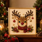 🔥 2026 NYHED: 50% RABAT – Jul-DIY Diamantmalingsæt – 5 Klassiske Motiver – Afslappende Håndarbejde – Smuk Julepynt – Perfekt Gave 🎄✨🎨