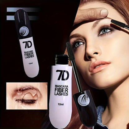 👁️✨ 7D vandfast fiber-mascara – løfter, forlænger og giver volumen med det samme!