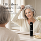 💁 50 % RABAT I BEGRÆNSET PERIODE! Fluffy Hair Shaping Spray, hårspray med langvarig ferskenduft, der giver volumen og holder hele dagen