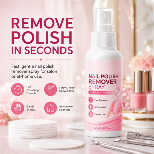 Spray til fjernelse af neglelak