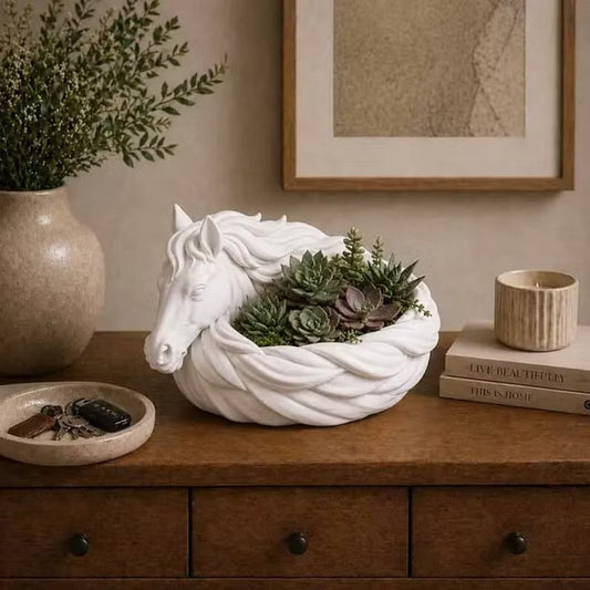 🔥🎁Nyhed: 50 % RABAT🔥Dekorativ skål i form af en hest til nøgler