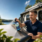 Kraftfuld rengøringsspray til markiser på autocamper