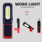 📢 50 % RABAT NU! 🔦 Genopladelig COB LED-arbejdslampe med magnetbase – håndfri belysning