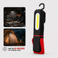 📢 50 % RABAT NU! 🔦 Genopladelig COB LED-arbejdslampe med magnetbase – håndfri belysning