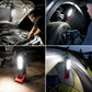 📢 50 % RABAT NU! 🔦 Genopladelig COB LED-arbejdslampe med magnetbase – håndfri belysning