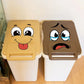 4 ark sjove smiley-ansigt klistermærker