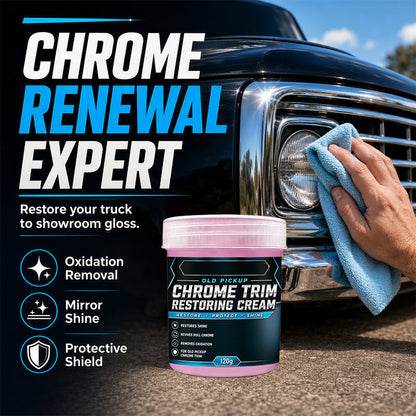✨ Chrome Revival Cream – Gendanner mat, oxideret metal og giver det en strålende glans