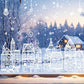 Juleby vinduesklistermærkesæt