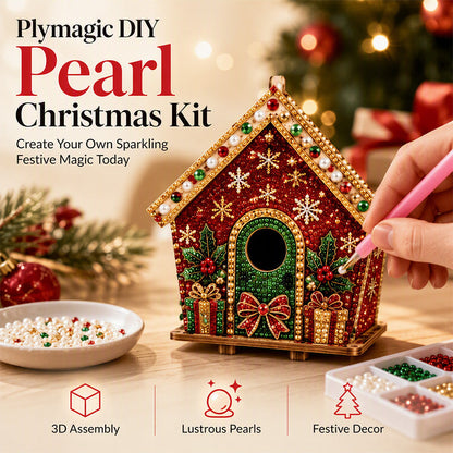 3D DIY-julemalingssæt med perler