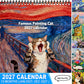 🔥2027 Kalender med sjove katte-memes