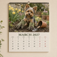 🔥🎁Nyhed 50 % RABAT🔥Vægkalender med Yorkshire Terrier 2027