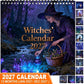 🔮🧙‍♀️ Mystisk Hæxekalender 2027 – Magisk & Gotisk Vægkalender for et helt år ✨🌙