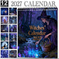 🔮🧙‍♀️ Mystisk Hæxekalender 2027 – Magisk & Gotisk Vægkalender for et helt år ✨🌙