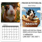 🐹 Et helt år med søde marsvin – charmerende vægkalender