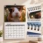 🐹 Et helt år med søde marsvin – charmerende vægkalender