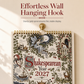 2027 Vægkalender med Shakespeare-motiver
