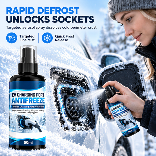 🎁Køb 2, få 1 gratis🔥Frostbeskyttelse og afisningsmiddel til elbilens ladeport – 50 ml