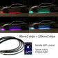 2023 Fleksibelt RGB-vandtæt LED-striplys til bilchassis (4STK)